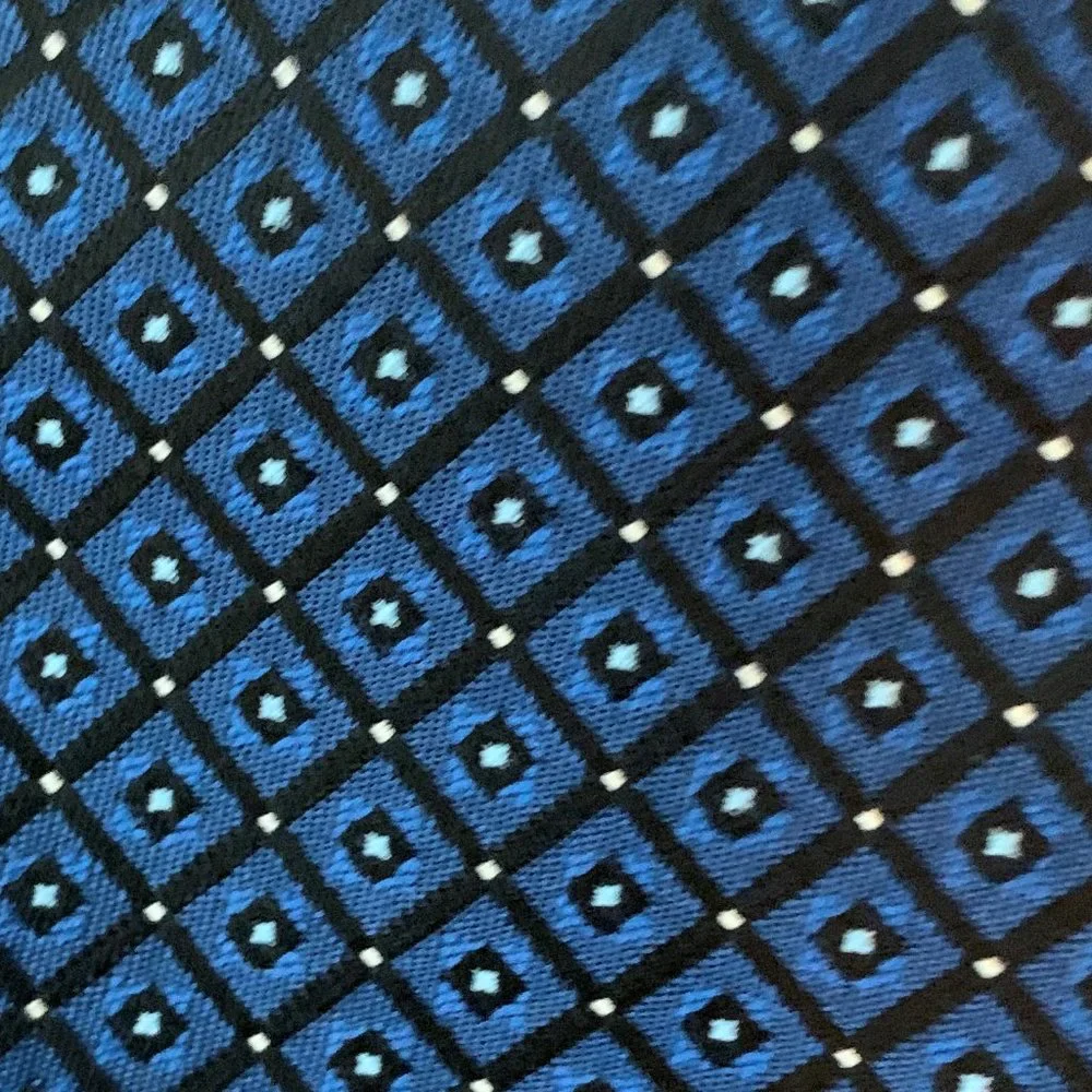 GS blue and black  tie